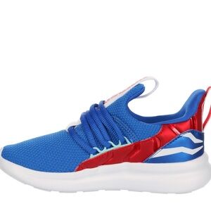 ADIDAS MARVEL CAPTAIN AMERICA LITE RACER ADAPT 7.0 SHOES KIDS Size 2